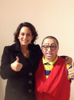 Con Beatrice Dalia (giudice di forum) canale 5